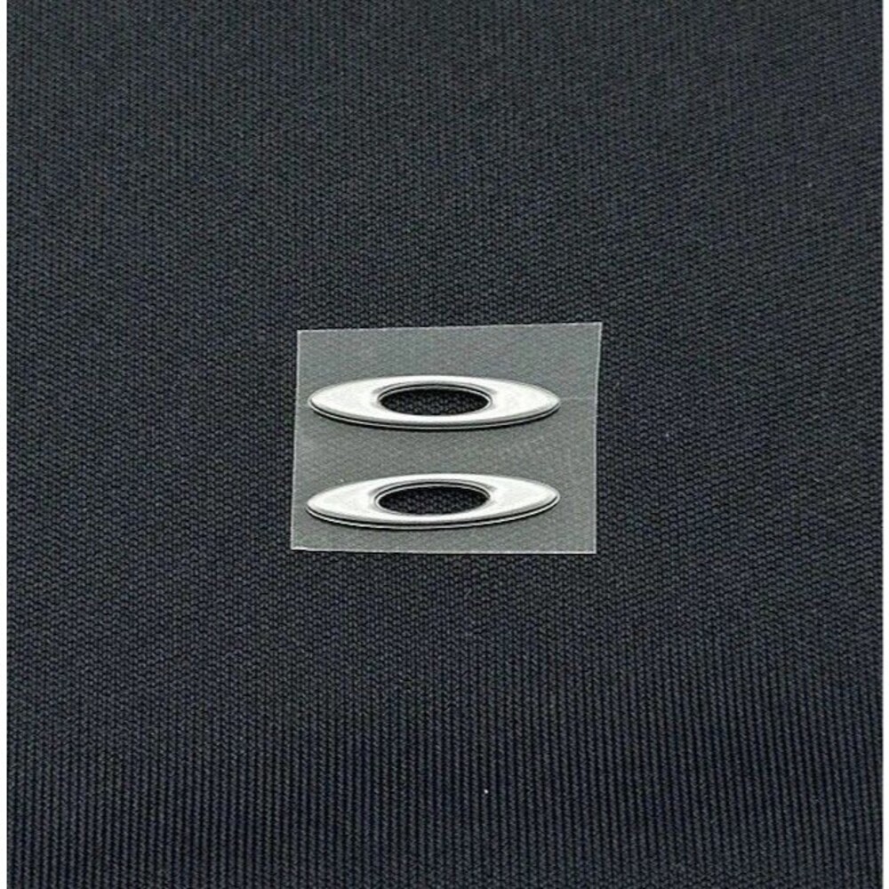 Oakley EVZero/Mainlink Satin Silver Icons Replacement Set Sunglasses (Authentic)